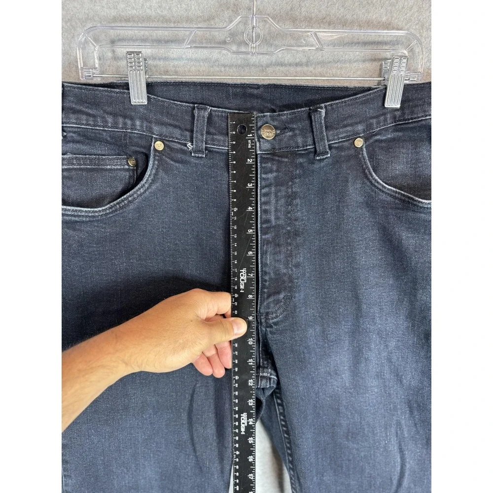 Grand River Jeans Mens 38x30 Black‎ Stretch SLIP 444 Traditional Fit Denim Pants
